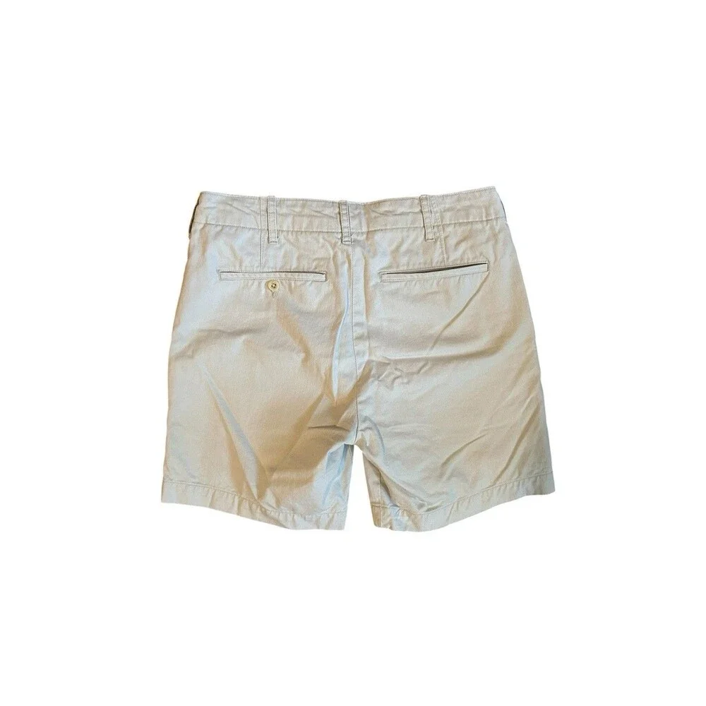 Buck Mason Shorts Mens 29 Officer Slub Twill Chino Casual Preppy Pockets
